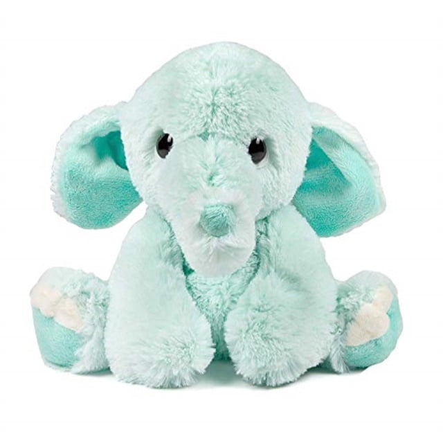 green stuffed elephant