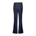 thumbnail image 2 of High - End Men's Micro Flared Pants - Business Gray, Loose Straight Leg, High - Waisted (Repeated), 2 of 7