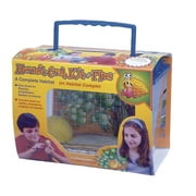 Penn-Plax Hermit Crab Starter Kit Plus Plastic Terrarium Habitat for Crabs Amphibians or Insects