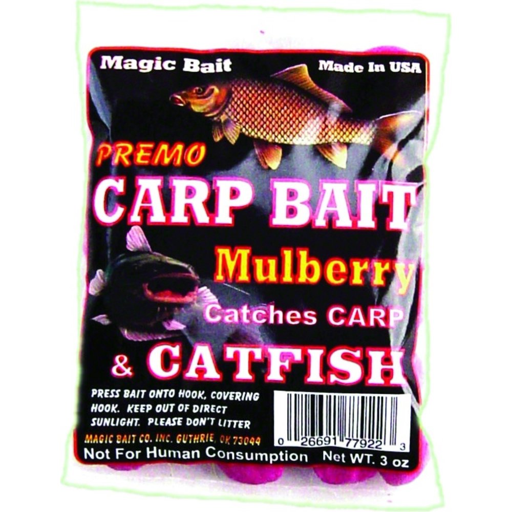 Magic Bait Carp & Catfish Dough Bait 3oz Mulberry