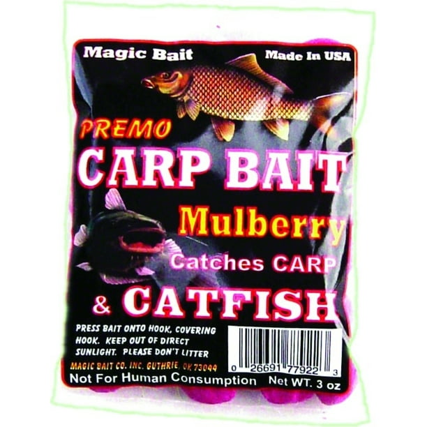 Magic Bait Carp & Catfish Dough Bait 3oz Mulberry