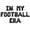 Black, variant on Letter Balloons - IN MY FOOTBALL ERA 16" Inch Alphabet Letters Foil Mylar Balloon Football Themed Birthday Party Banner (Black)