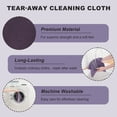 thumbnail image 4 of Jessy Home 2 Rolls Cleaning Cloth, 100 Sheets Reusable Paper Towels, 12"x12" Lint Free, Absorbent & Scratch Free Microfiber Towels for Kitchen, 4 of 8