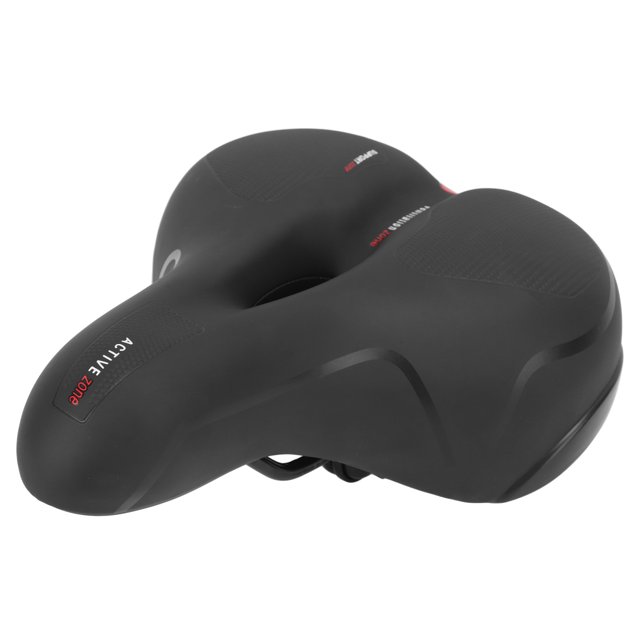 Asiento de bicicleta Sincero Sillín Negro rojo acolchado de espuma viscoelástica