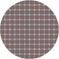 thumbnail image 1 of Ahgly Company Machine Washable Indoor Round Transitional Dark Gray Area Rugs, 7' Round, 1 of 7