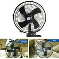 thumbnail image 4 of 10 Inch 12V Car Electric Fan Adjustable Speed Oscillating Cooling Fans with Clip for Home Travel Car Truck, 4 of 7