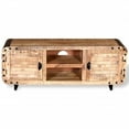 thumbnail image 6 of vidaXL TV Stand Rough Mango Wood 47.2"x11.8"x19.7", 6 of 8