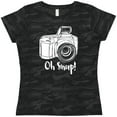 thumbnail image 3 of Inktastic Camera Oh Snap Women's T-Shirt, 3 of 5