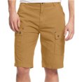 thumbnail image 1 of GUESS Hombre Paul Poplin Casual Cargo Shorts, Marrón, 33 Guess Carga, 1 of 1