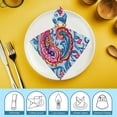 thumbnail image 6 of Shangniulu Print Cloth Napkins, 18" X 18" Napkins Cloth Spring Color, Washable Napkins for Dinner Table Kitchen Party, Wedding, Restaurant &amp; Camping 4 PCS, 6 of 7