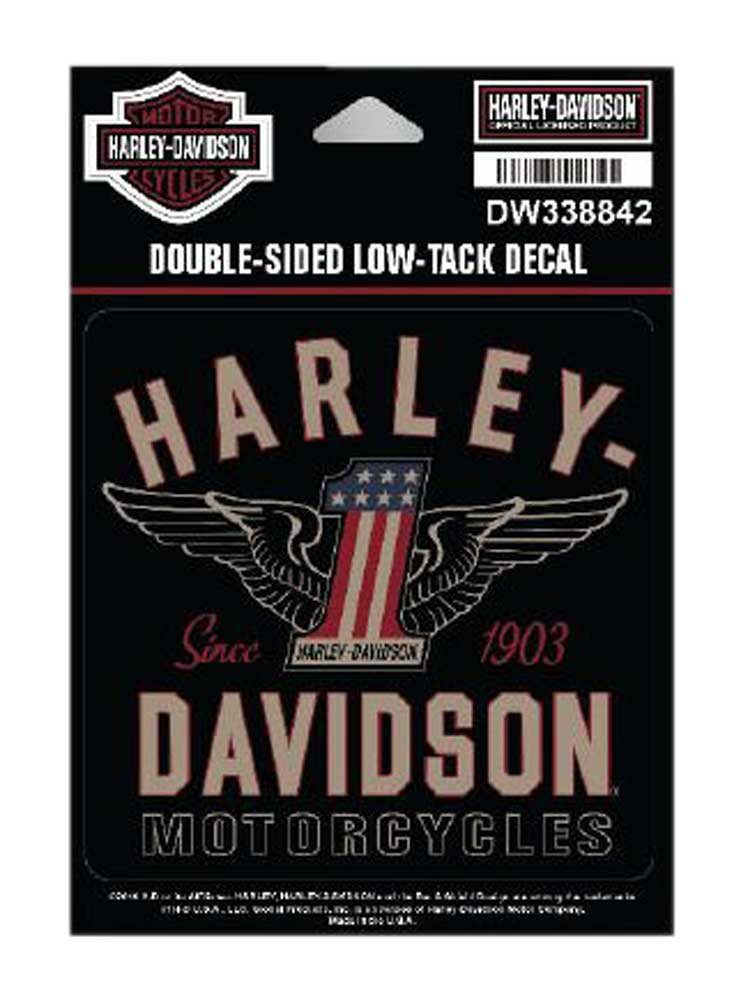 Ride With Pride Harley-Davidson Bumper sticker 
