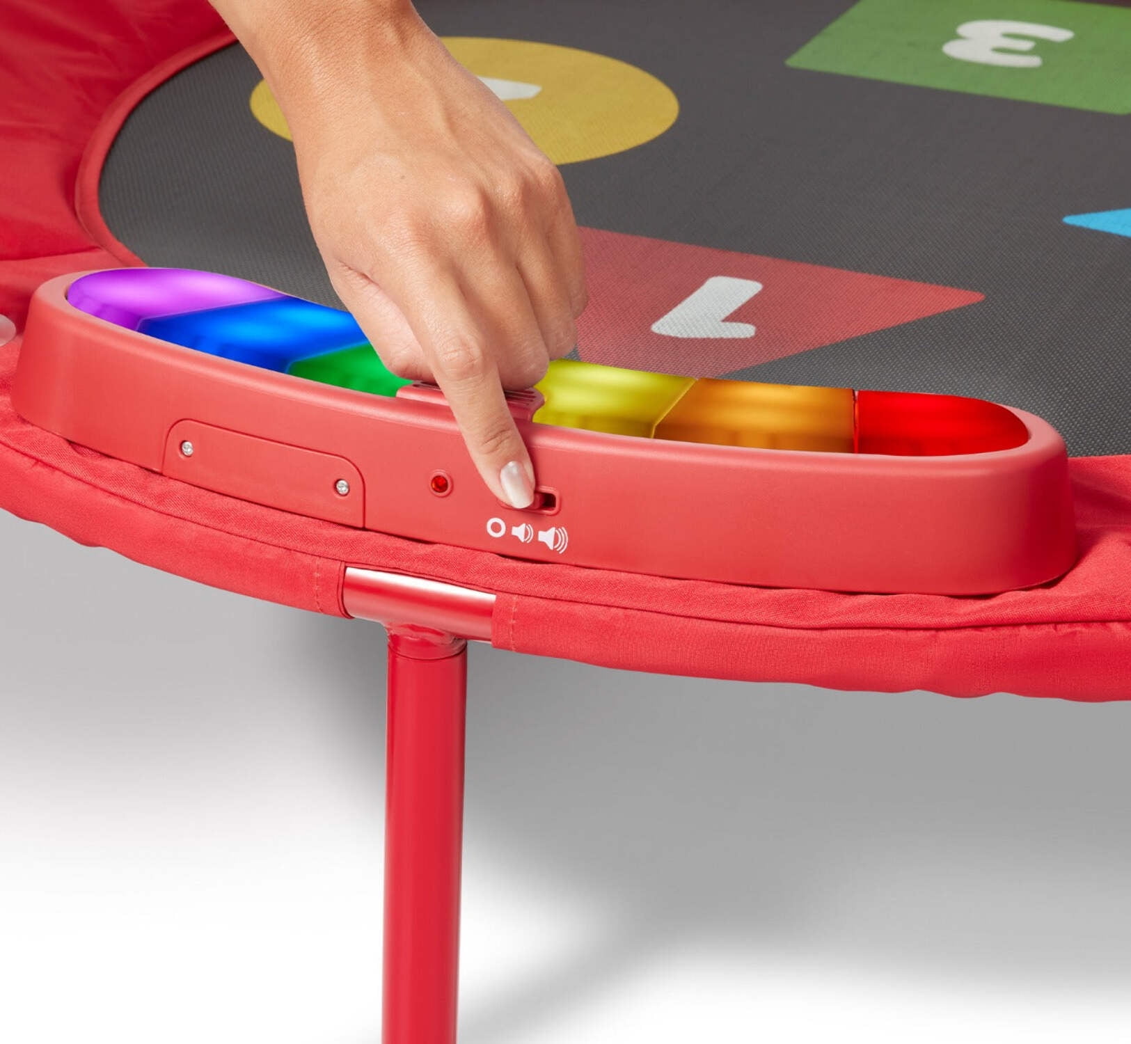 Radio Flyer, Toddler's Interactive 3-Feet Trampoline with Radio Flyer, Toddler's Interactive 3-Feet Trampoline with