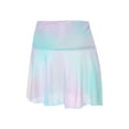 thumbnail image 5 of Women's Sheer Mesh Mini Skirts High Waist Solid See Through Skater Skirt Beach Cover-ups, 5 of 8