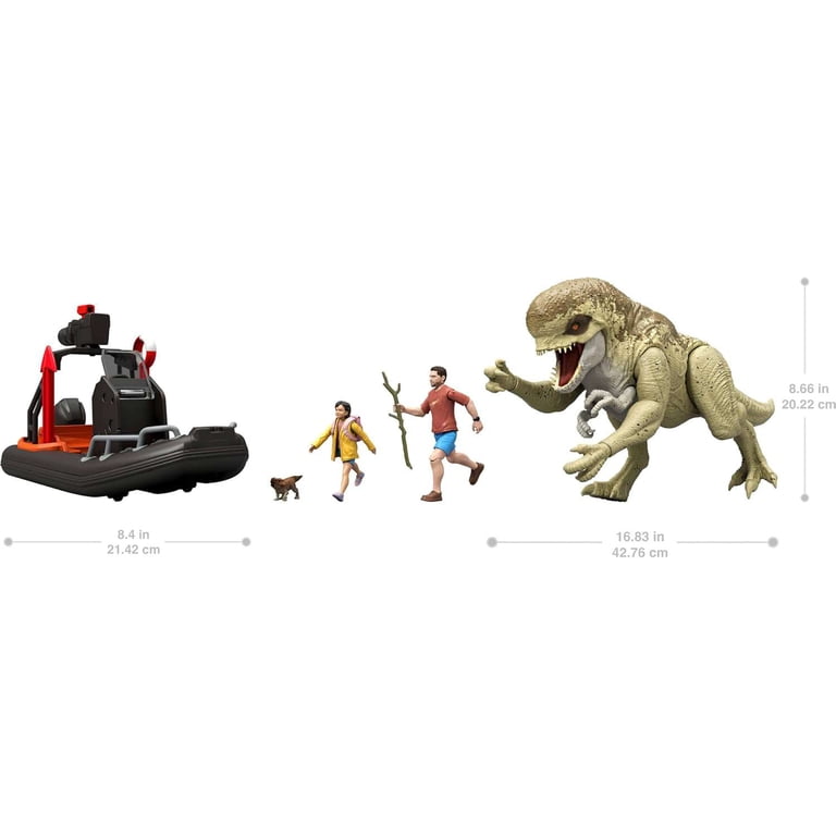Jurassic World Rebirth Distortus Rex Island Escape Action Figure