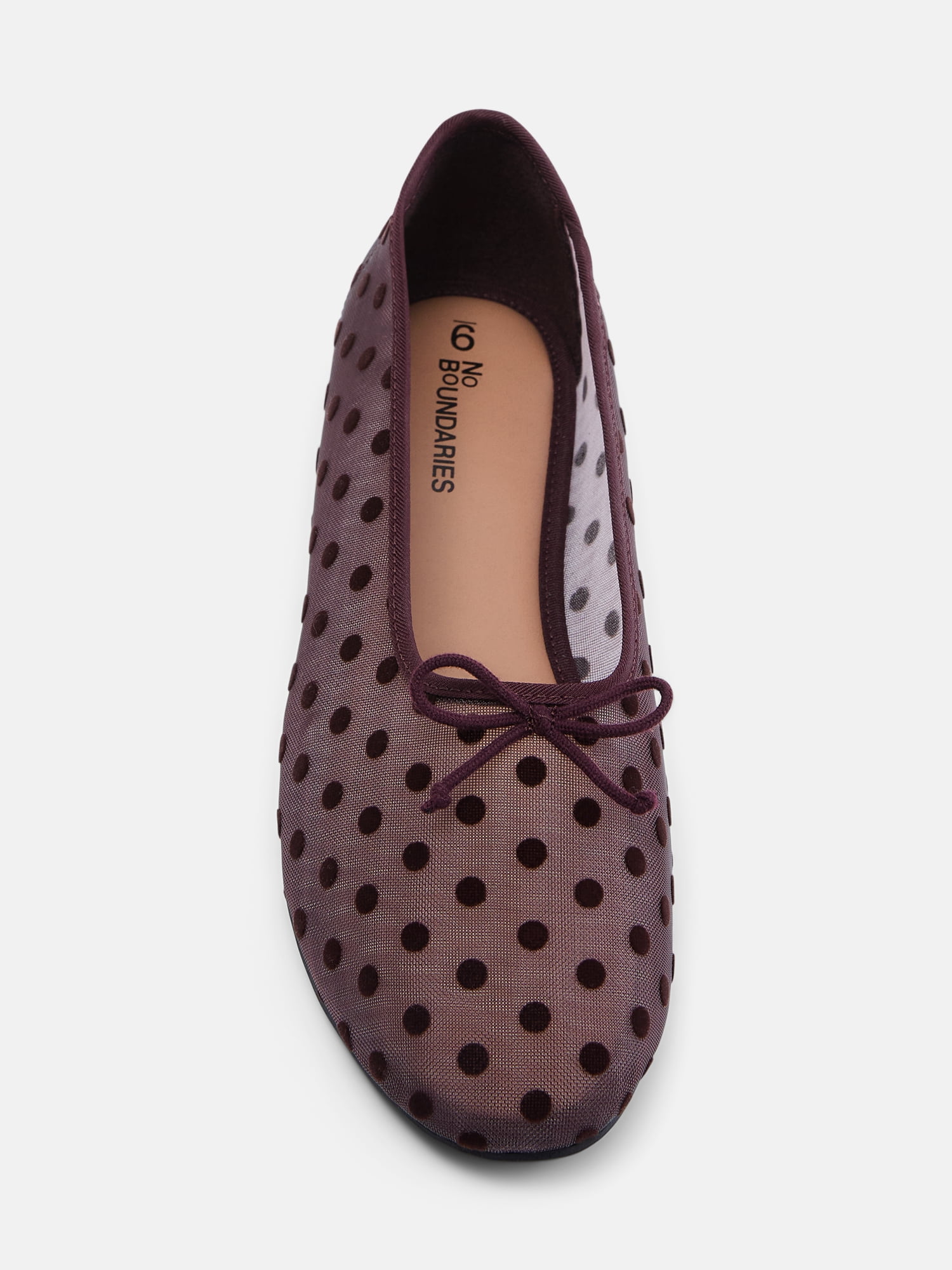No Boundaries Women's Mesh Ballet Flats