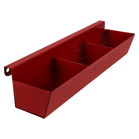 PTOOTP 1Set Craft Storage Box for Easy Classification of Nails and Screws 11.8x3.7x2.8in