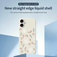 thumbnail image 2 of For iPhone 17 Case Leaves and Canes Pattern Printing Straight Edge TPU Phone Back Cover -, 2 of 5