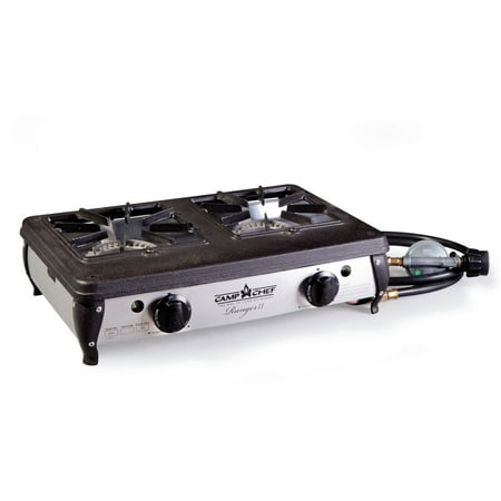 Camp Chef Ranger II Portable Outdoor Camping Camp 2 Burner Propane Cooking Stove