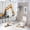 style-13, variant on Watercolor Construction Excavator Shower Curtain 4 Piece Sets Shower Curtain and Rugs Shower Curtain Set Excavator Waterproof Personality Pattern Bath Curtains for Bathtub Decor