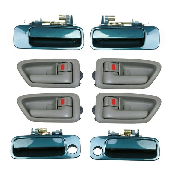 Brand NEW For 1997-2001 Toyota Camry Outside Green 6P2 and Inside Sage Door Handle 8PCS 97 98 99 00 01