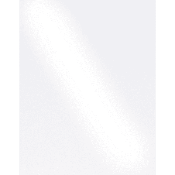 Cardstock Warehouse Kromekote White Gloss C/1S - 8 1/2 x 11 in 12 pt. Cardstock Paper - 50 Sheets
