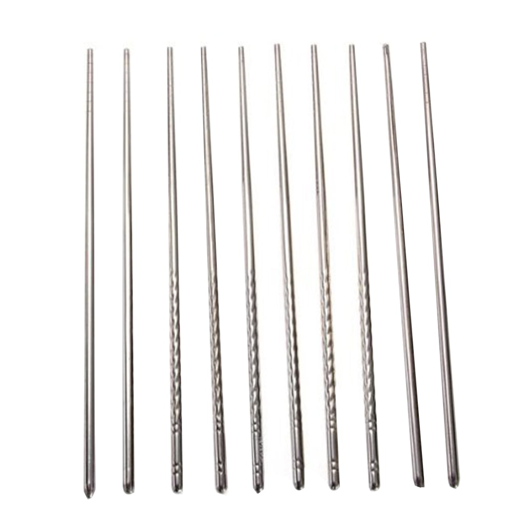 6pcs KEISLStainless Steel Chopsticks Metal Chinese Chopsticks 6 Pairs