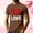 Brown, variant on EchfiProm Graphic Tees for Men Valentine Short Sleeve Shirts Summer Light Blue Love Heart Adults Tops 2XL