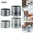 thumbnail image 4 of 24 Pcs Rehausseurs de Lit Réglables en Alliage d'Aluminium Meubles Robustes pour Canapé Table, 4 of 5