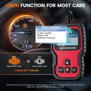 Ancel VD500 OBD2 Scanner Code Reader All System ABS SRS EPB IMMO Automotive Diagnostic Tools