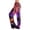 DH63_Dark Purple, variant on IYYVV Womens Halloween Pajamas Pants Funny Pumpkin Ghost Print Palazzo Trousers Soft Loose Fit Drawstring Elastic Waist Bottoms Yellow M