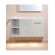 thumbnail image 2 of Gabinete Baño mueble mdf Puerta Vinil Granito Gris, 2 of 5