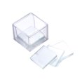 thumbnail image 2 of MasteelfCA 100 PCS Blank Microscope Square Cover Glass for Optical Microscope, 2 of 7