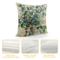 thumbnail image 4 of ONETECH Spring Summer Pillow Covers Watercolor Sage Green Eucalyptus Leaf Mason Jar Decorative Throw Pillow Cases Vintage Style Farmhouse Holiday Cushion Cases Sofa Couch Bed Decor, 4 of 5