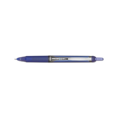 Precise V7RT Retractable Roller Ball Pen Fine 0.7mm, Blue Ink, Blue Barrel