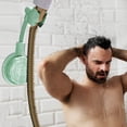 thumbnail image 3 of Awdenio 360° Rotatable Shower Wall Mount Holder No-Punching Shower Rack, 3 of 9