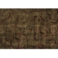 thumbnail image 1 of Ahgly Company Indoor Rectangle Abstract Brown Modern Area Rugs, 4' x 6', 1 of 4