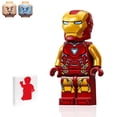 thumbnail image 4 of LEGO Marvel Super Heroes Avengers Endgame Minifigure - Iron Man Mark 85 Armor (with Blasters) 76131 LEGO -, 4 of 5