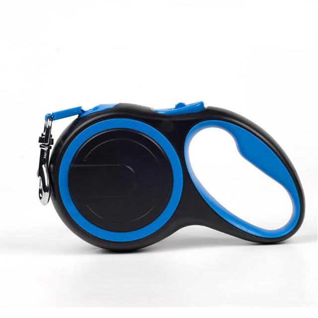 Laisse pour Chien 5M Automatique Rétractable Laisse pour Chien Chat Laisse de Marche pour Chien Corde de Laisse Extensible pour Petits et Moyens Chiens Animal de Compagnie