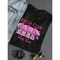 thumbnail image 3 of Beach Club Party Time T-Shirt Women -SPIdeals Designs, Female XX-Large, 3 of 4