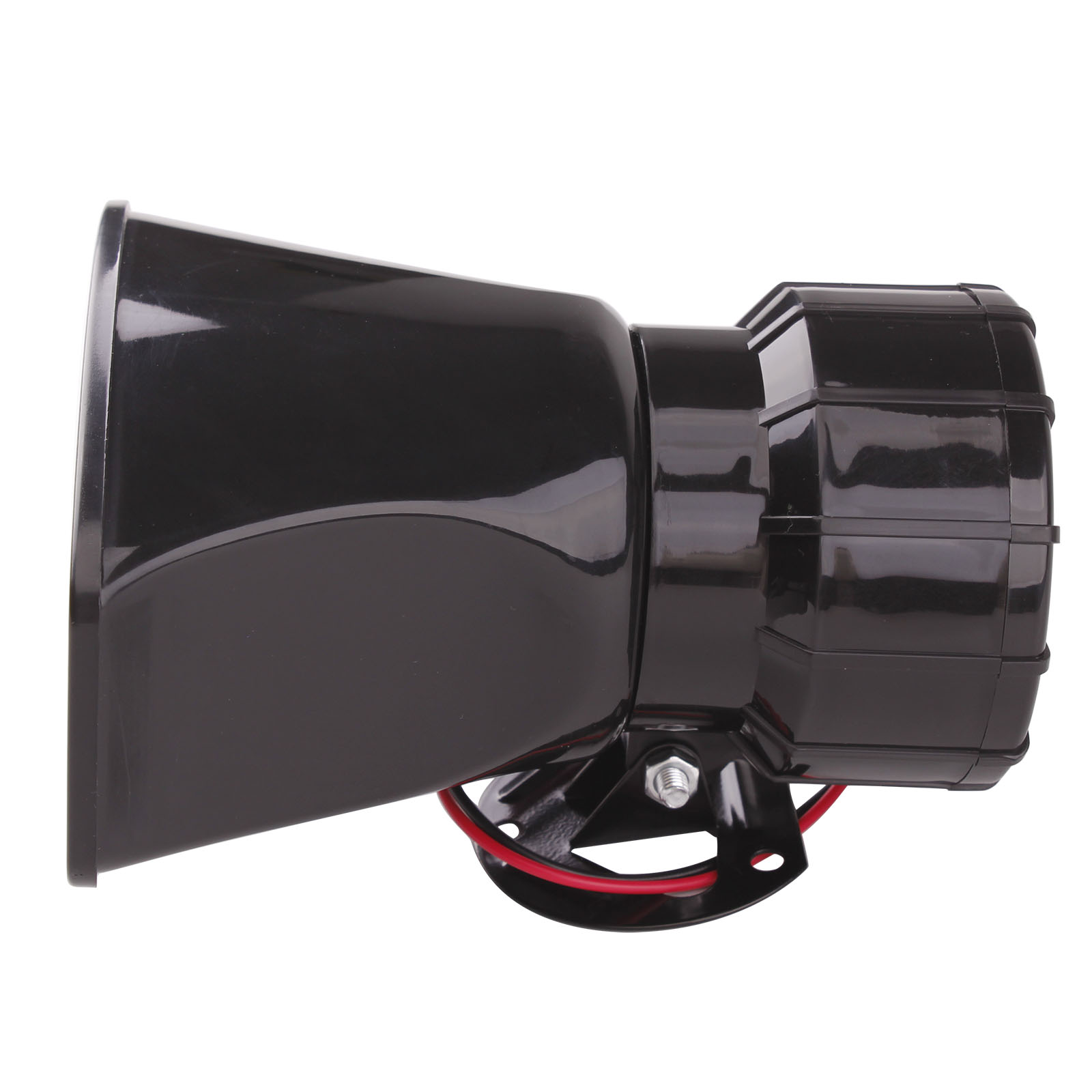 FARBIN Loud Car Warning Alarm Police Siren Horn Speaker with Remote  Controller Sounds 12V 100W Wireless Emergency Sound Amplifier Alarm Horn (Siren  horn CC)