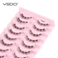 thumbnail image 2 of YSDO 10 pares de pestañas naturales hechas a mano pestañas de visón 3D pestañas postizas esponjosas y tenues maquillaje Cilios pestañas postizas suaves Maquiagem, 2 of 5