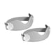 thumbnail image 5 of 2 piezas de correas de rótula para rodilla, banda de rodilla, protector resistente, soporte estabilizador de rodilla Gris, 5 of 9