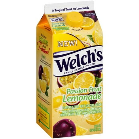 Welch's Passion Fruit Lemonade Flavored Fruit Juice ...