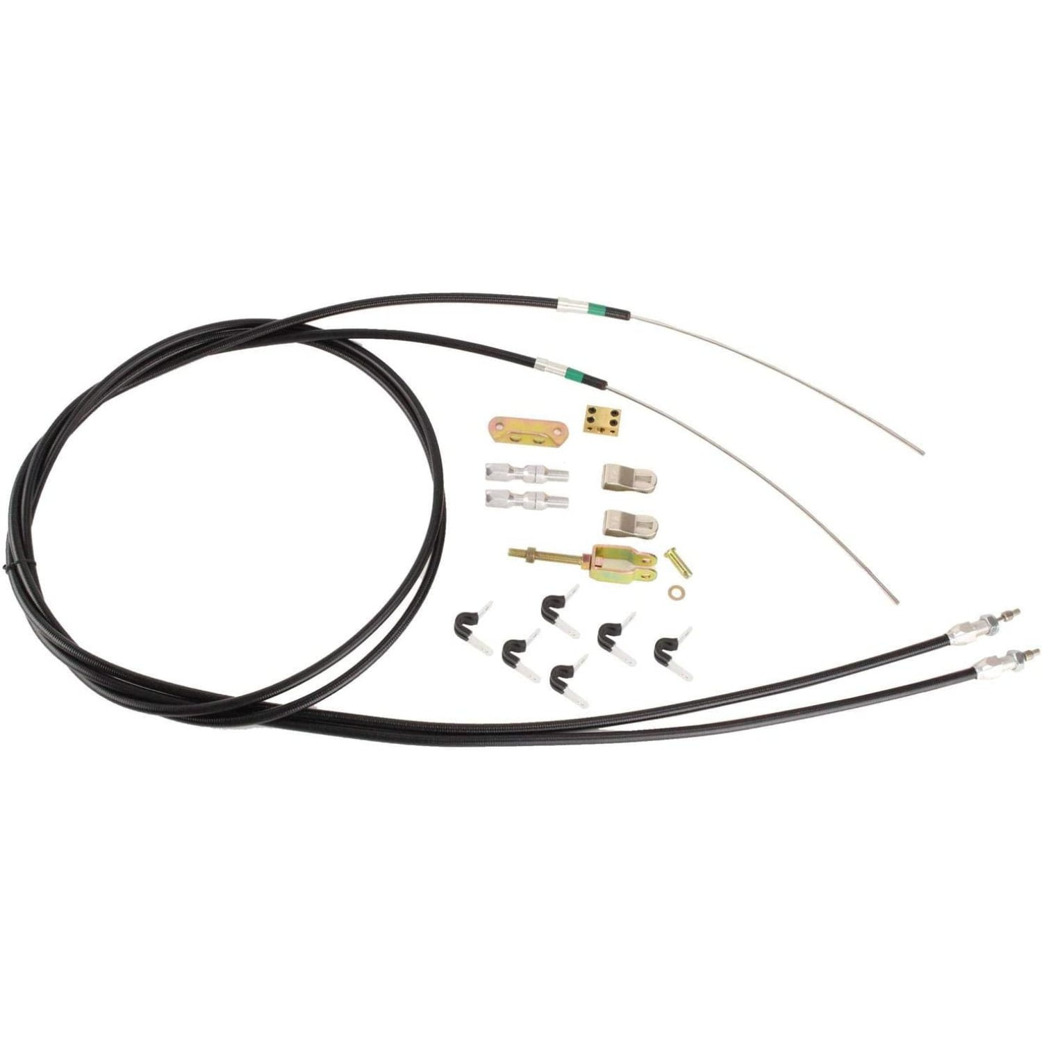 Universal Adjustable Emergency Brake Cable Kit, CuttoLength, Kit