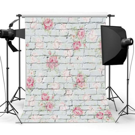 NK HOME Photography Backdrops Vinyl Fabric Studio Photo Video Background Screen Props 10x10ft 8x12.5ft 5x7ft 7x5ft 3x5ft 5x3ft 60+ (Best Background Color For Reading)