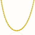 thumbnail image 2 of ARAIYA JEWELRY 14K Yellow Gold 3.05 mm Solid Rope Chain 24'' for Women or Men, 2 of 5