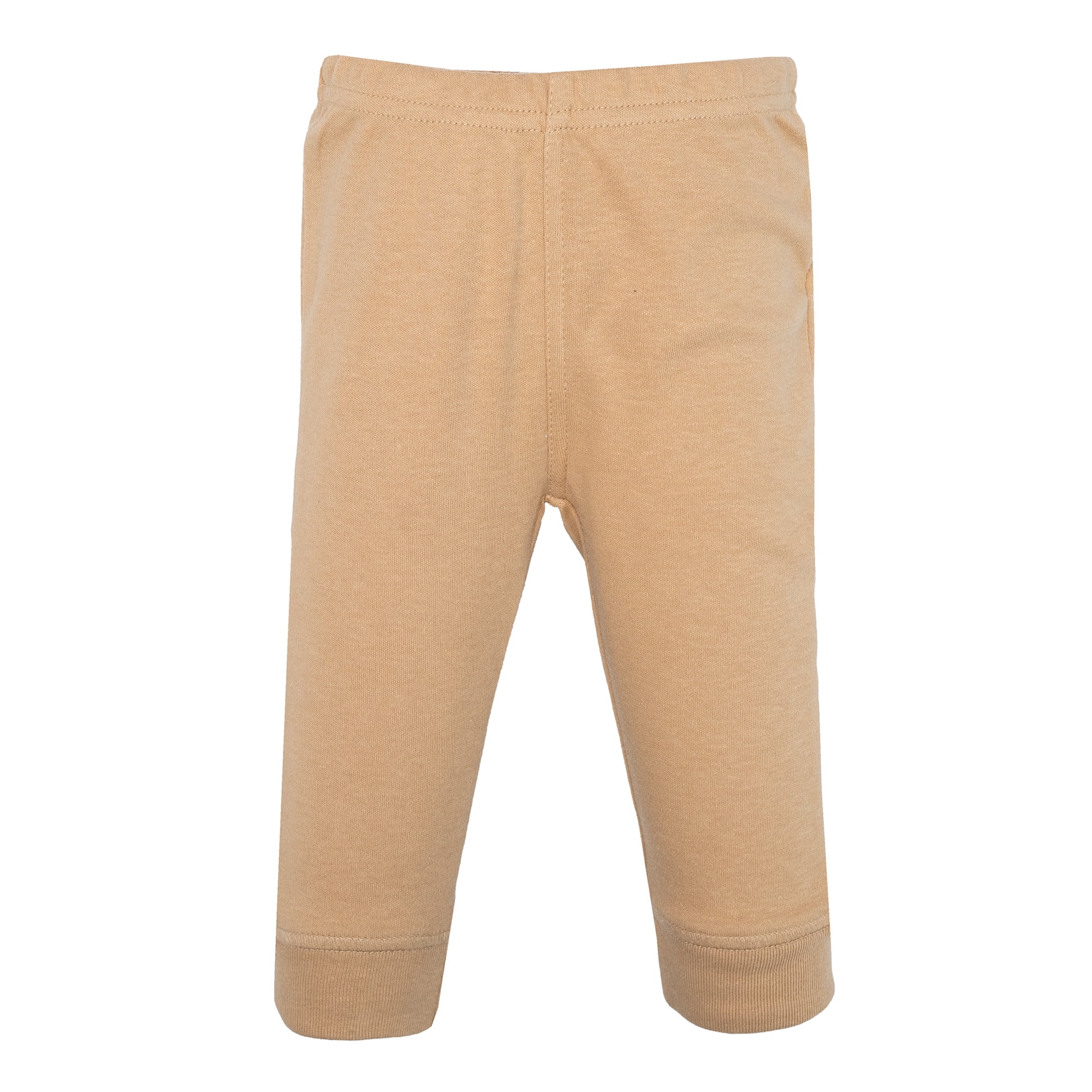 Hudson Baby Infant Cotton Pants and Leggings, Modern Neutral Stripe, 3-6 Months