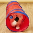 thumbnail image 3 of Visland Cat Tunnel with Play Ball Interactive Collapsible Cat Chute Cat Tube Toy Camouflage Tunnel for Indoor Cat, 3 of 7