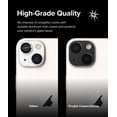 thumbnail image 4 of Ringke Camera Styling Compatible with iPhone 14 6.1"/6.7" Camera Lens Protector, Aluminium Frame Tough Protective Adhesive Cover Sticker - Black, 4 of 11