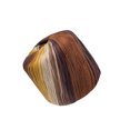 thumbnail image 3 of 1 Roll 133M Color Segment Dyed Gradient Cotton Yarn DIY Thread Hand Crocheted Scarf Hat Shawl Line Material for Hand Knitting DIY Sweater Blanket Costume (Brown), 3 of 8